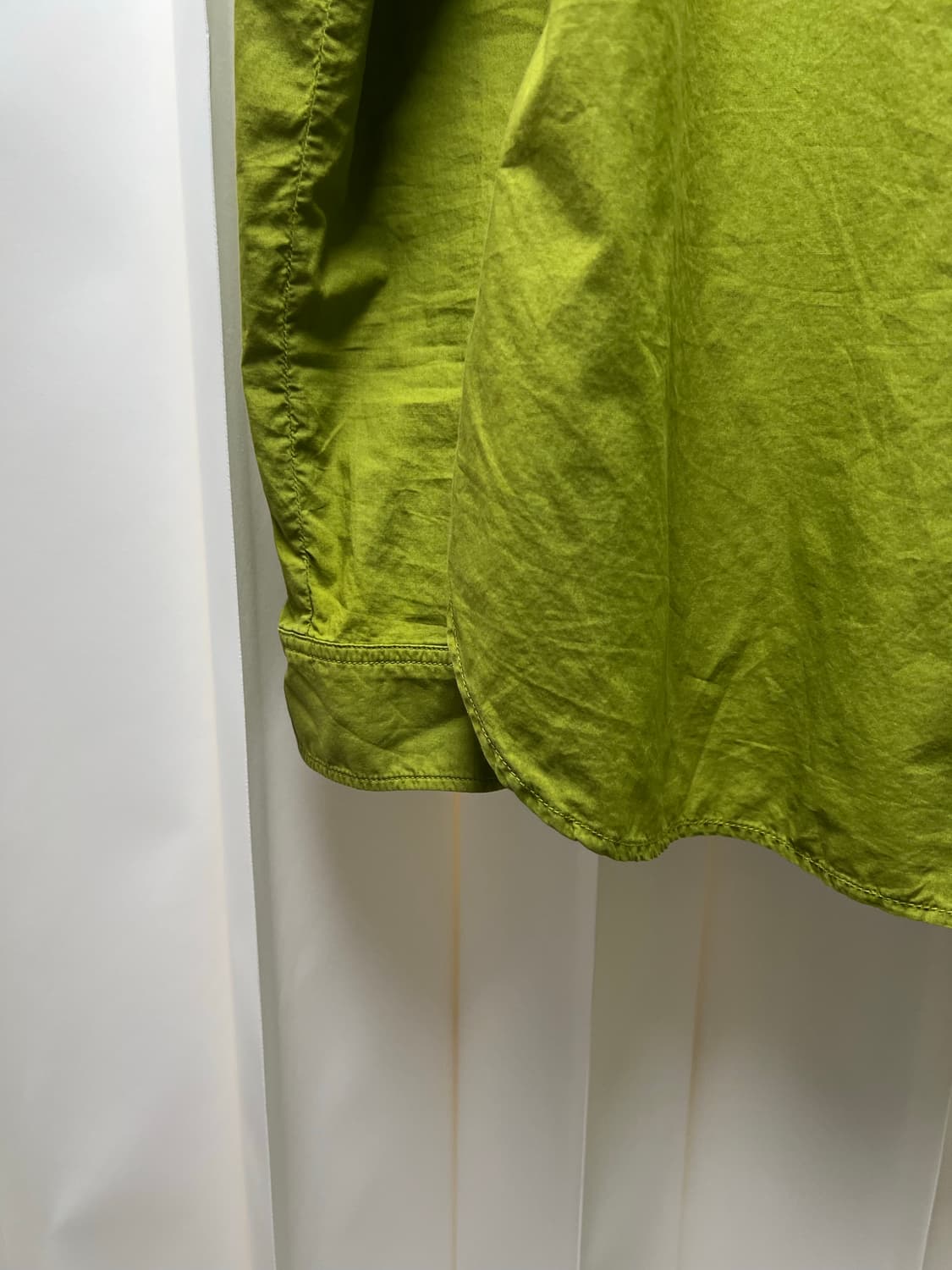 메종 마르지엘라 라임색 셔츠 41사이즈 상품이미지7