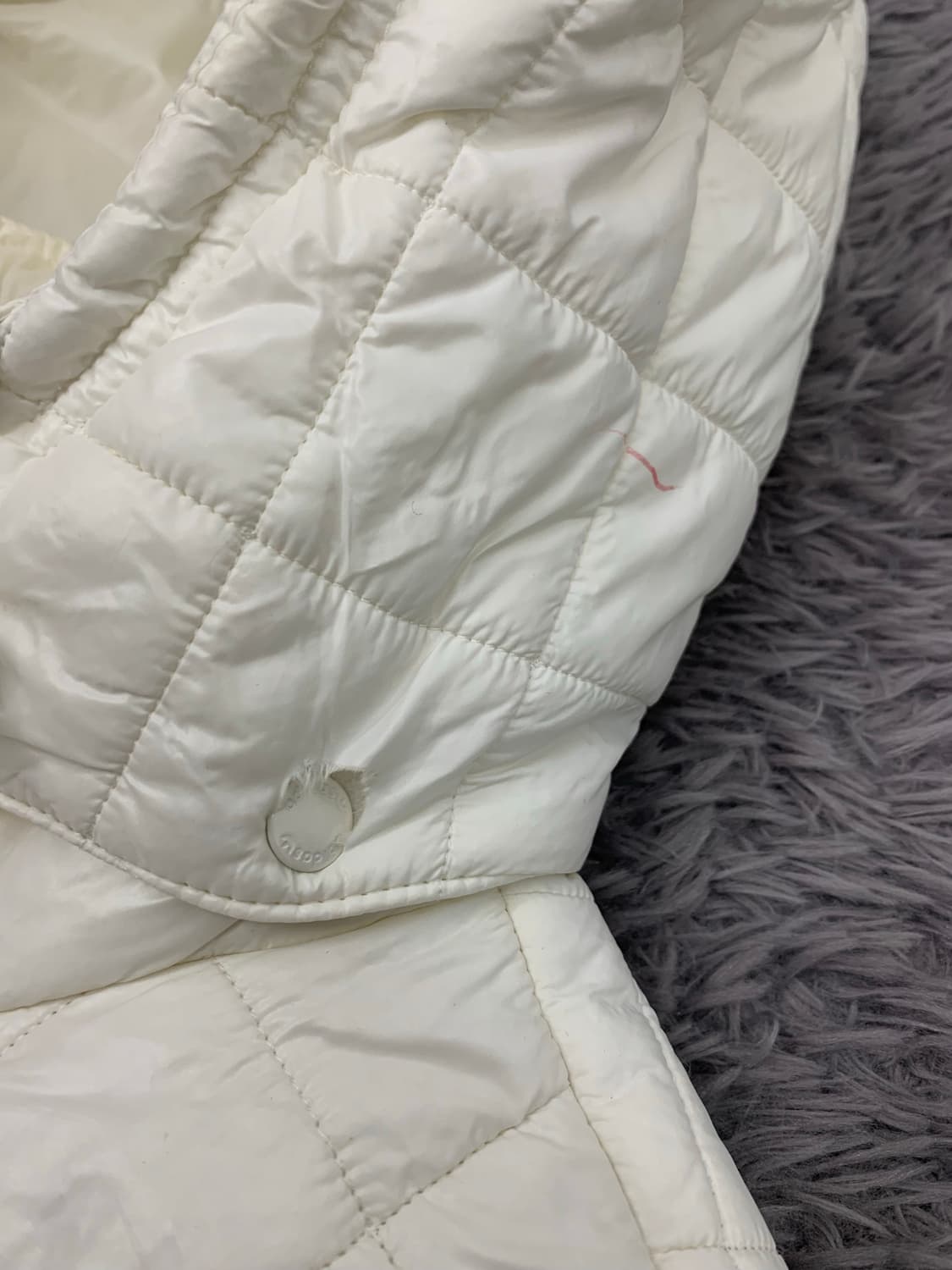 아디다스 와투케 화이트실버 크롭 패디드 다운자켓 상품이미지5