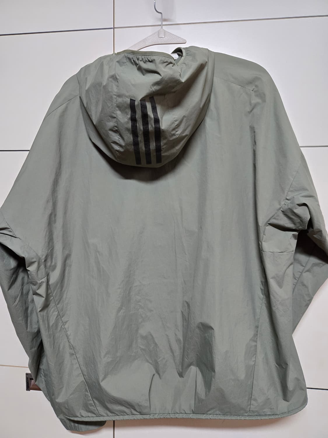 아디다스 M 테크 카키 아노락(L사이즈) 상품이미지6