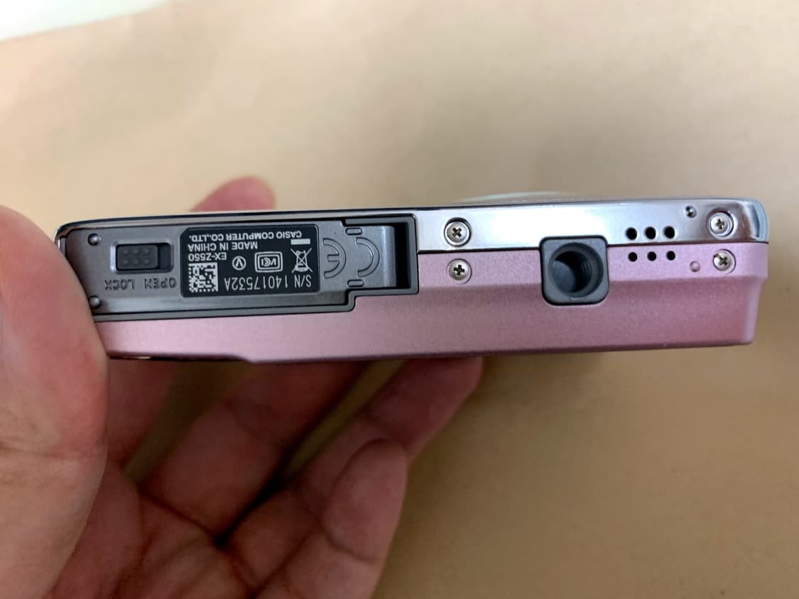 casio exilim z550 카시오 엑슬림 핑크 빈티지 디카 상품이미지4