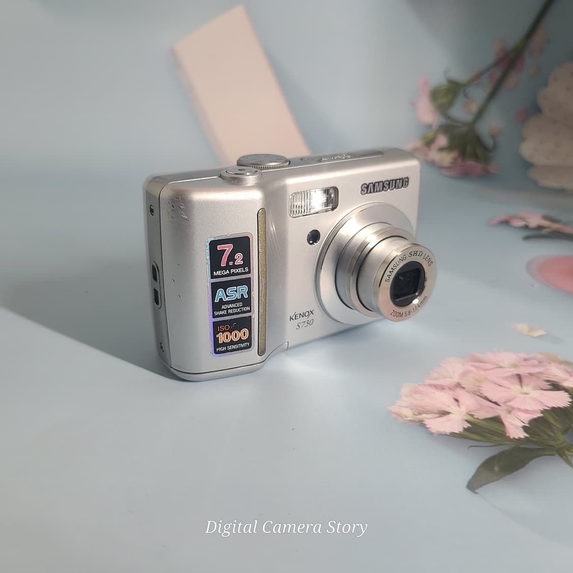 삼성 케녹스 S730 실버 디카 (빈티지 카메라) 상품이미지2