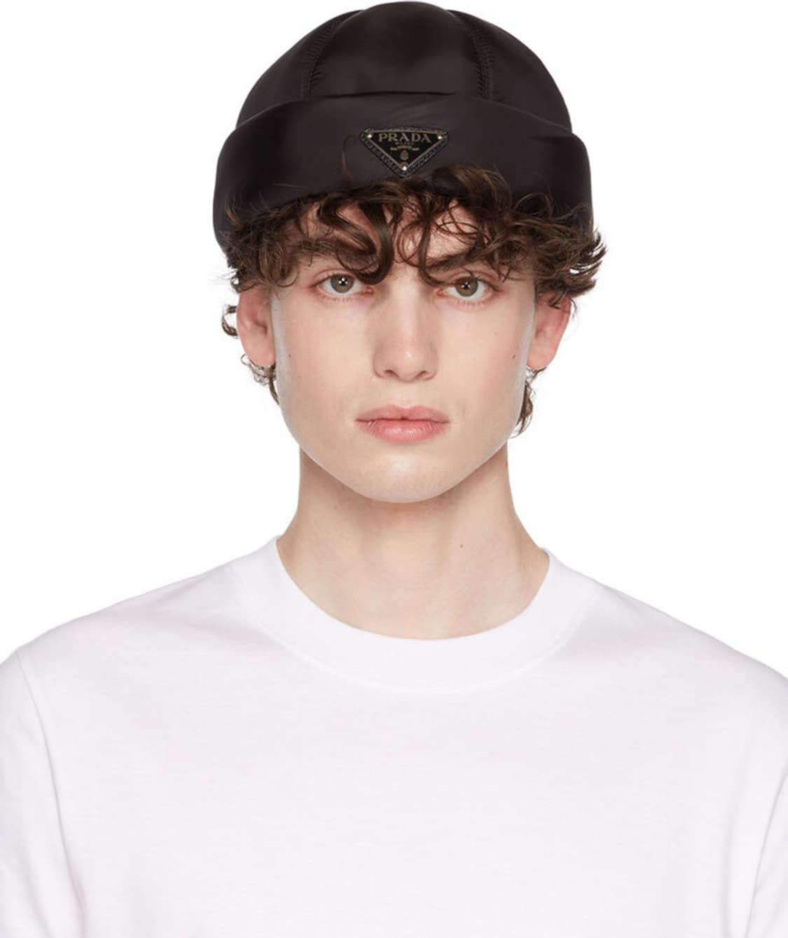 PRADA 패딩 비니 모자 상품이미지4