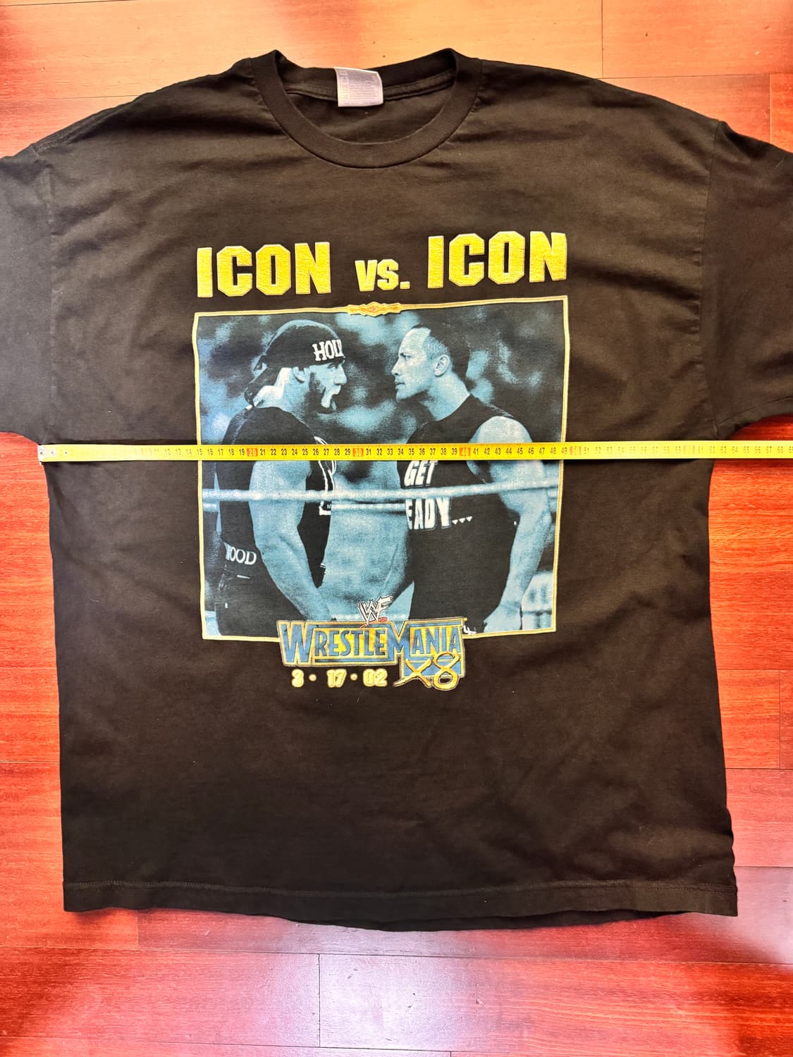 [XXL] ‘02 WWF 래슬매니아18 Icon VS Icon 티셔츠 상품이미지6
