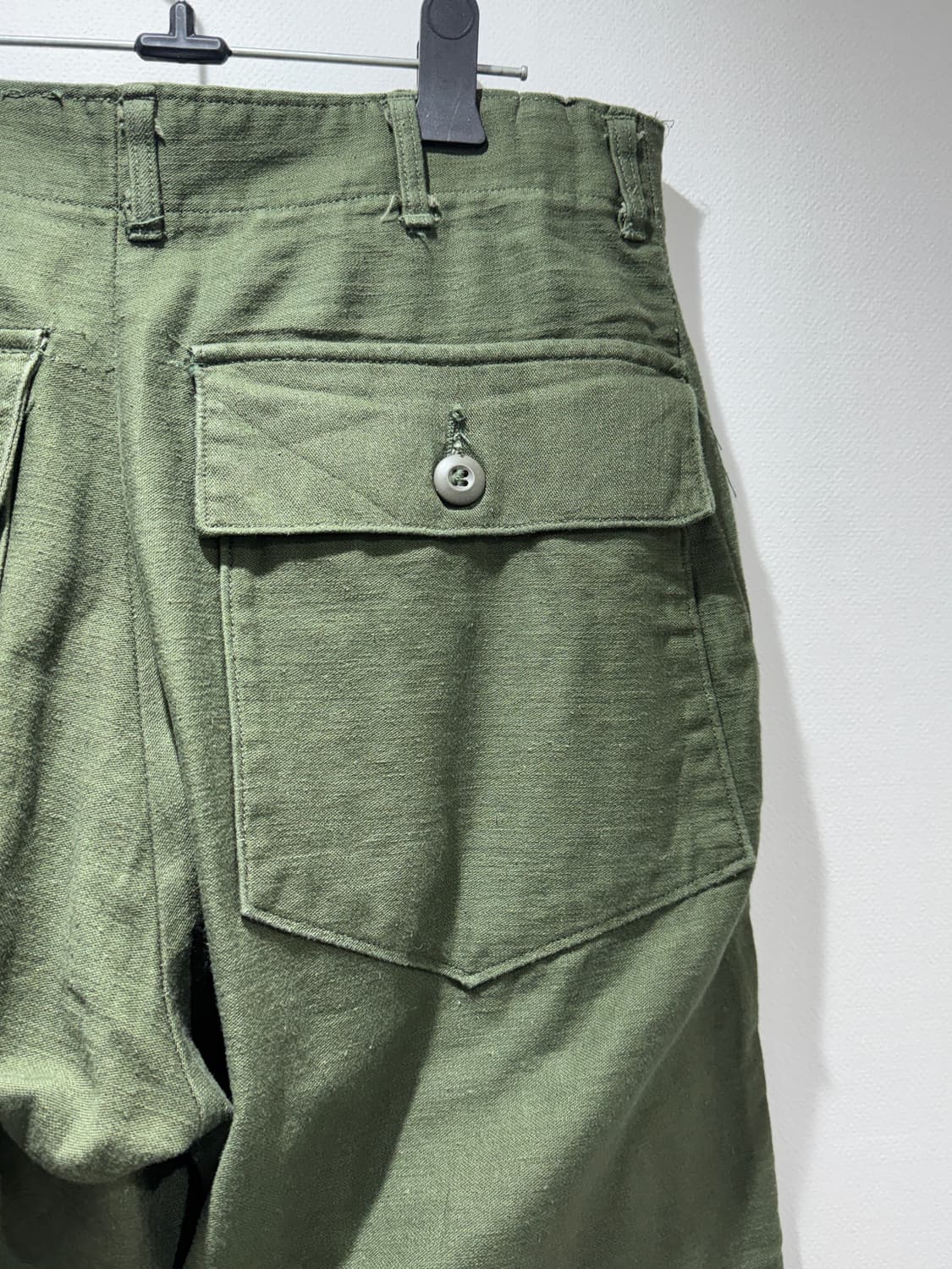 70s US Army OG107 퍼티그 팬츠 상품이미지7