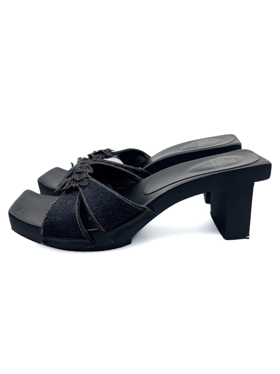Fendi Flower Denim Mules / 37 상품이미지2