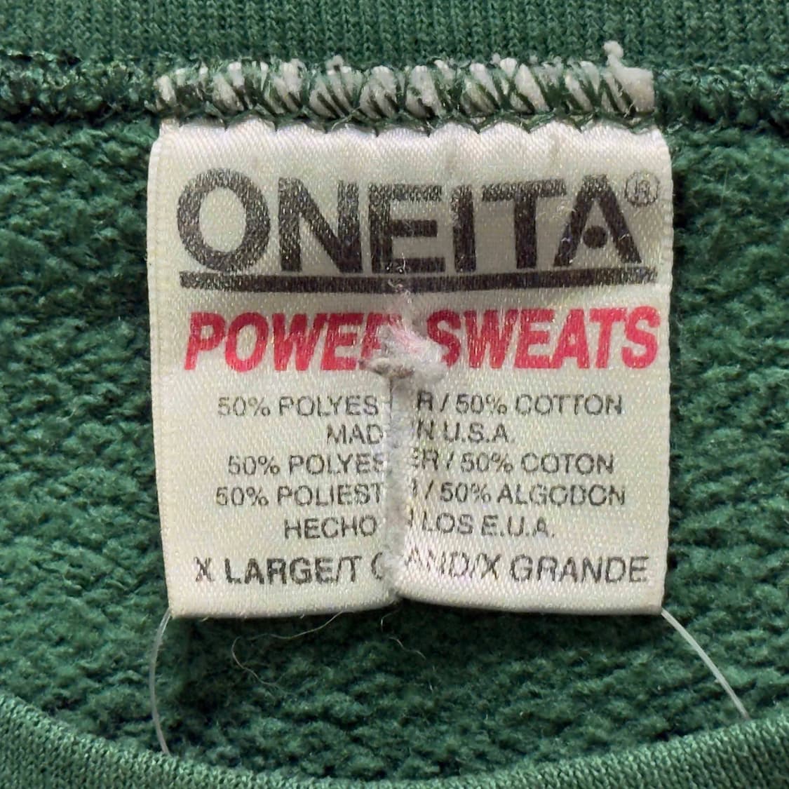 90s 오네이타 Whatever 스웻셔츠 USA 상품이미지4