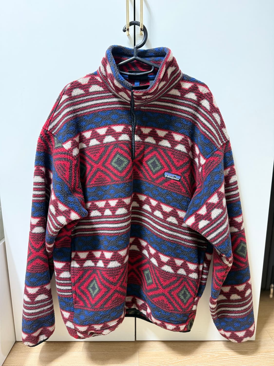 파타고니아 패턴 플리스 풀오버 상품이미지2