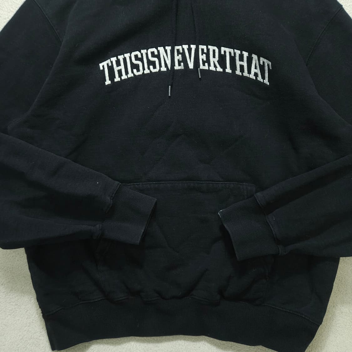 디스이즈네버댓 아치 로고 후드티 L 상품이미지4