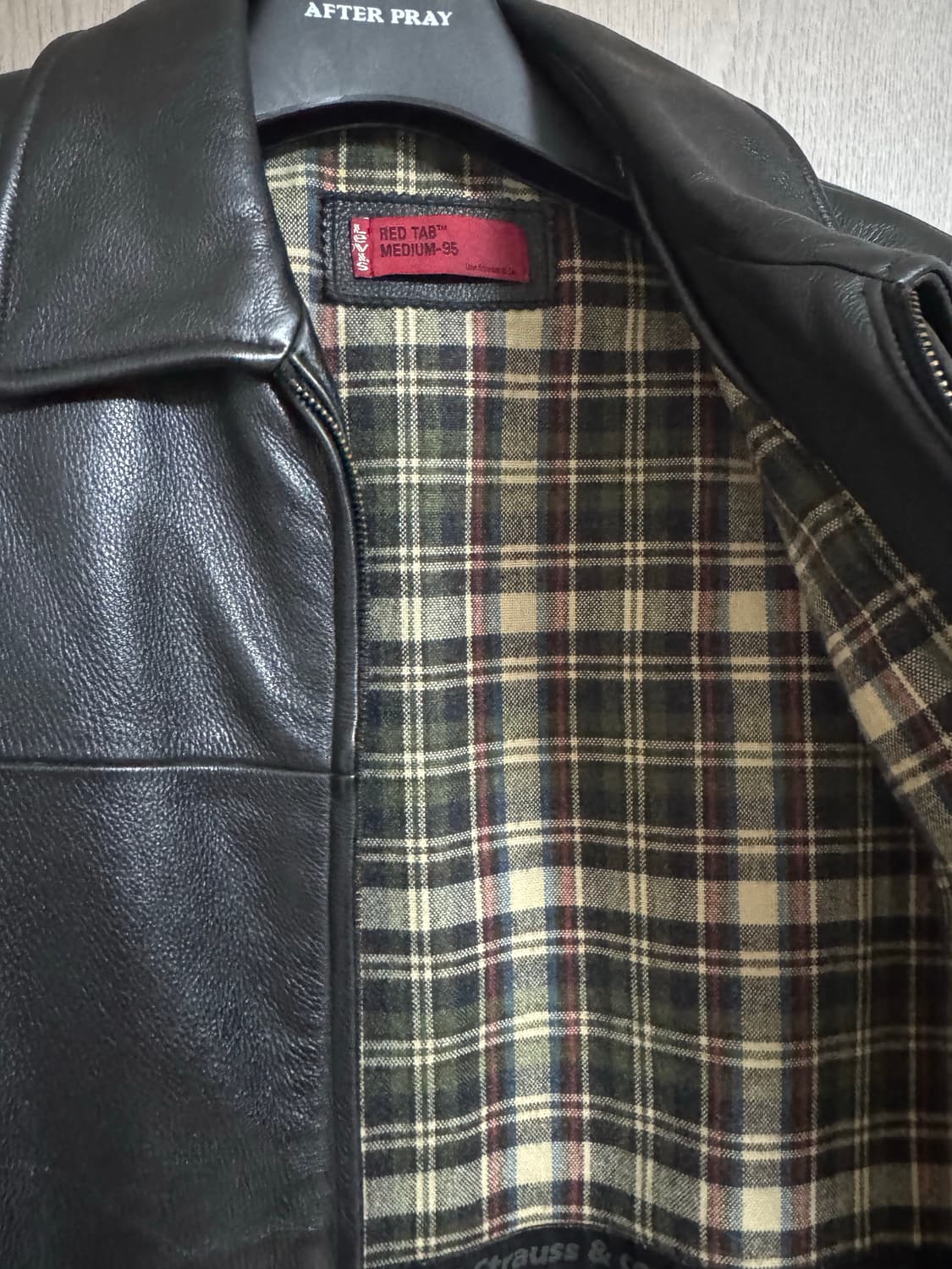 M]리바이스 빈티지 카우레더 자켓  상품이미지3