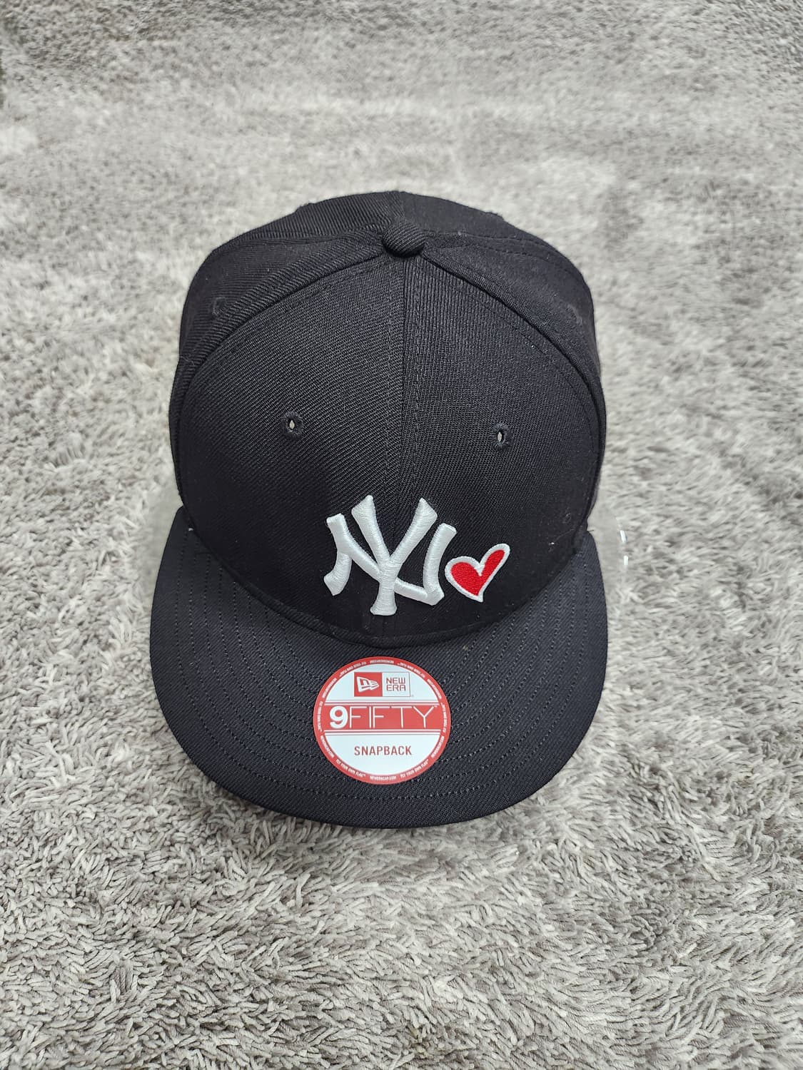 뉴에라 양키스 9FIFTY 블랙 스냅백 상품이미지1