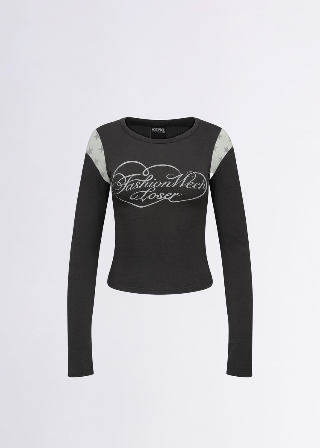 star band tee charcol 상품이미지3