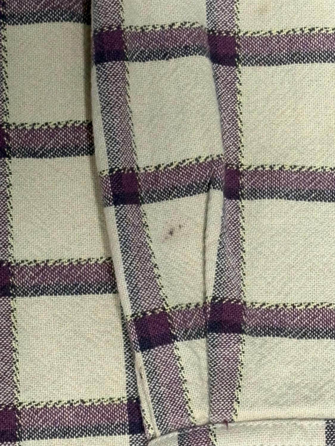 (M) 90s 스투시 크라운택 체크 셔츠 상품이미지5