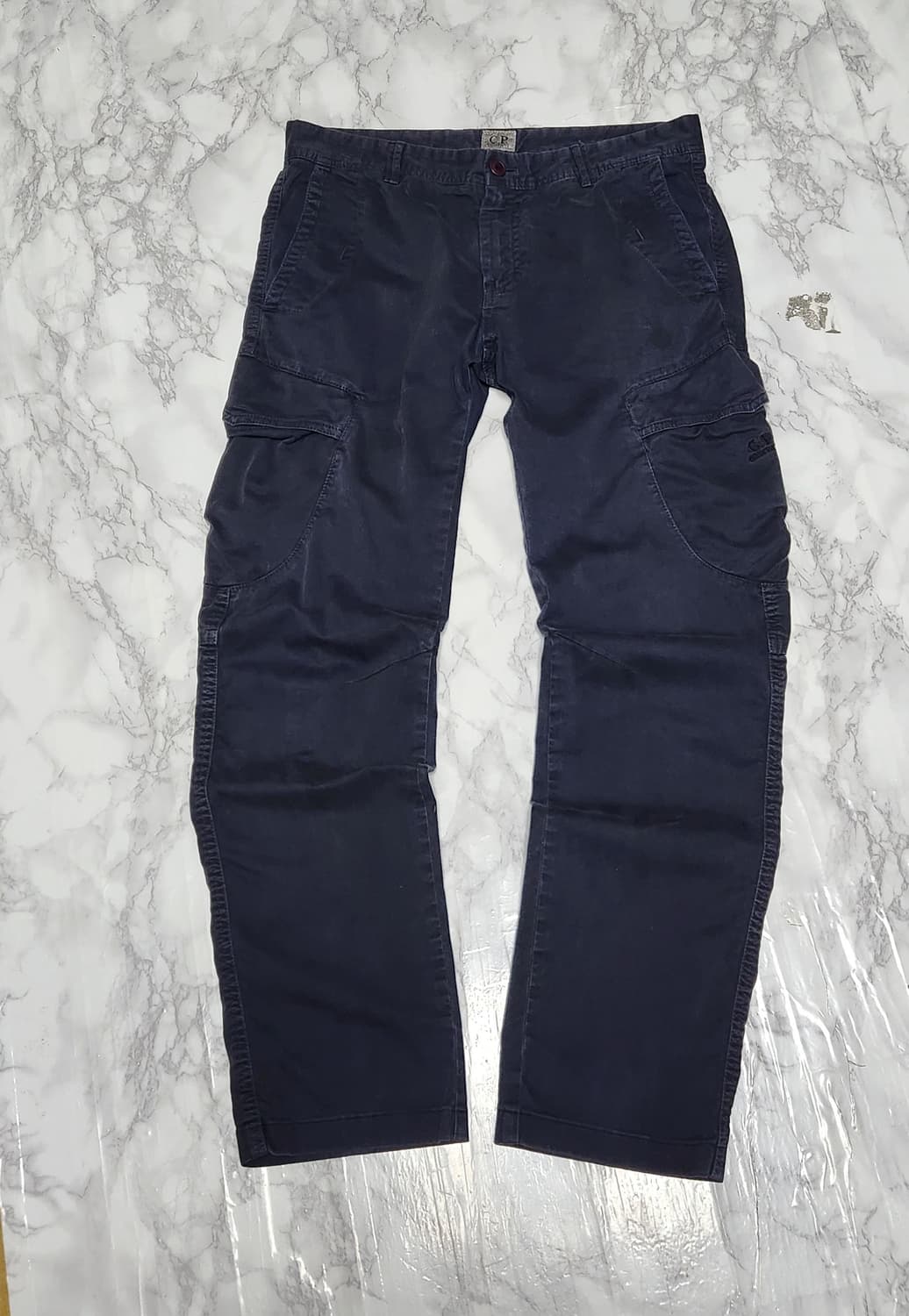 CP 컴퍼니 딥네이비 워싱 카고 팬츠 바지 상품이미지4