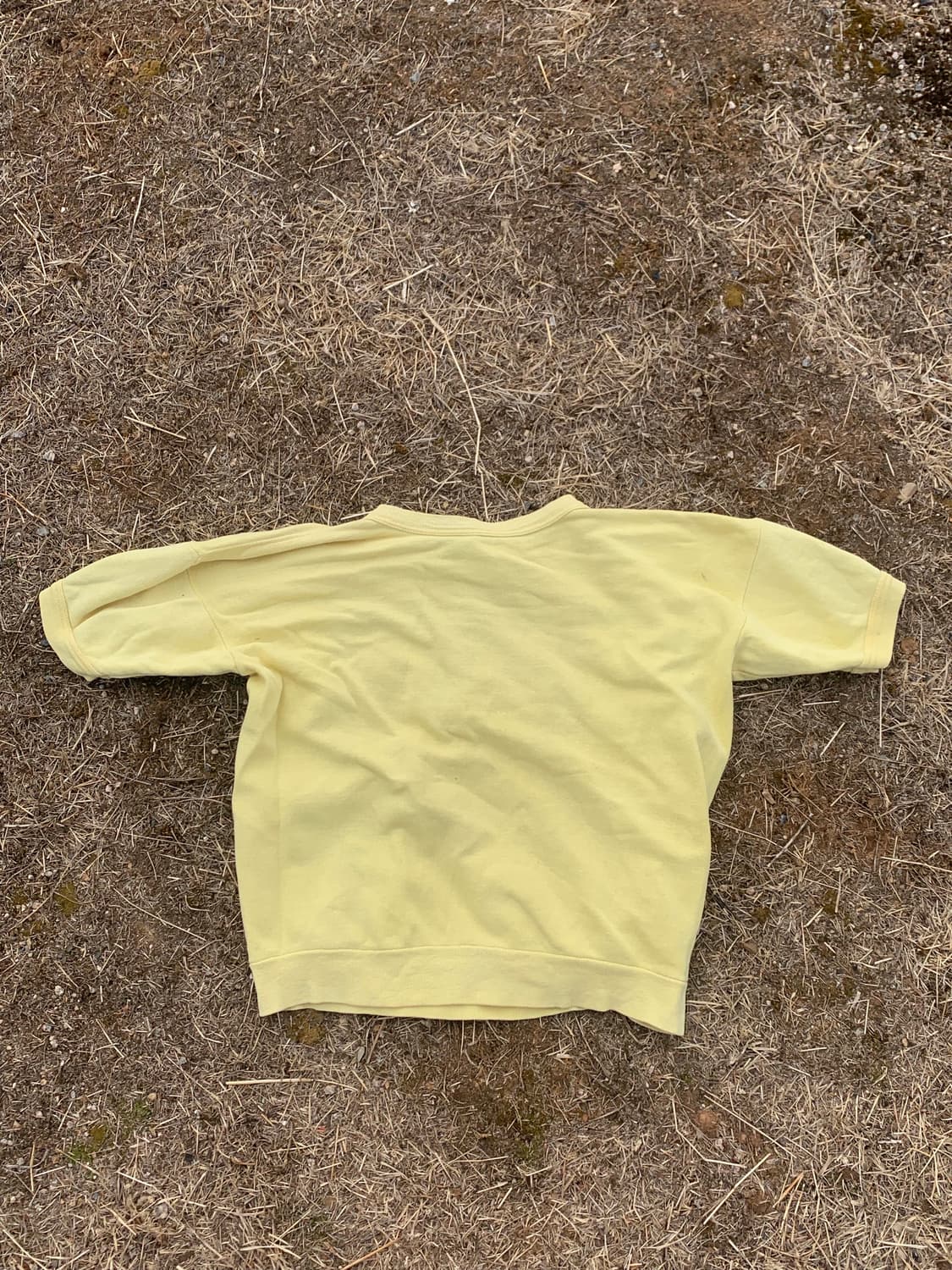 [short 100] Faded vintage half sweat 상품이미지3