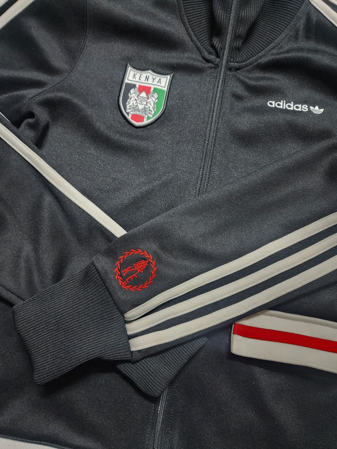 빈티지 아디다스 케냐 져지 트랙탑 여성 상품이미지10
