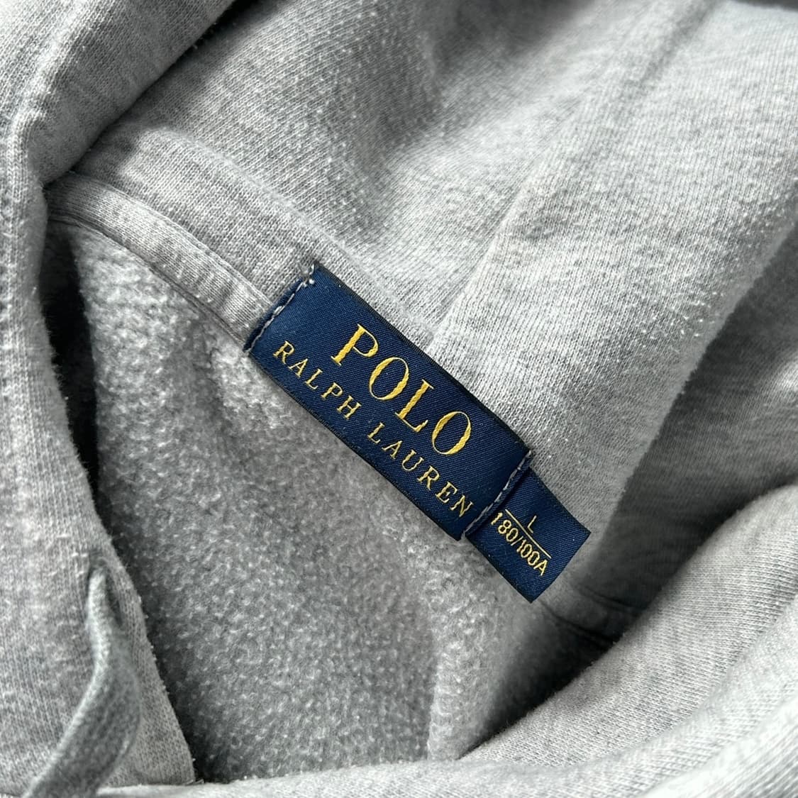 폴로 랄프로렌 그레이 빅포니 후드티  상품이미지9