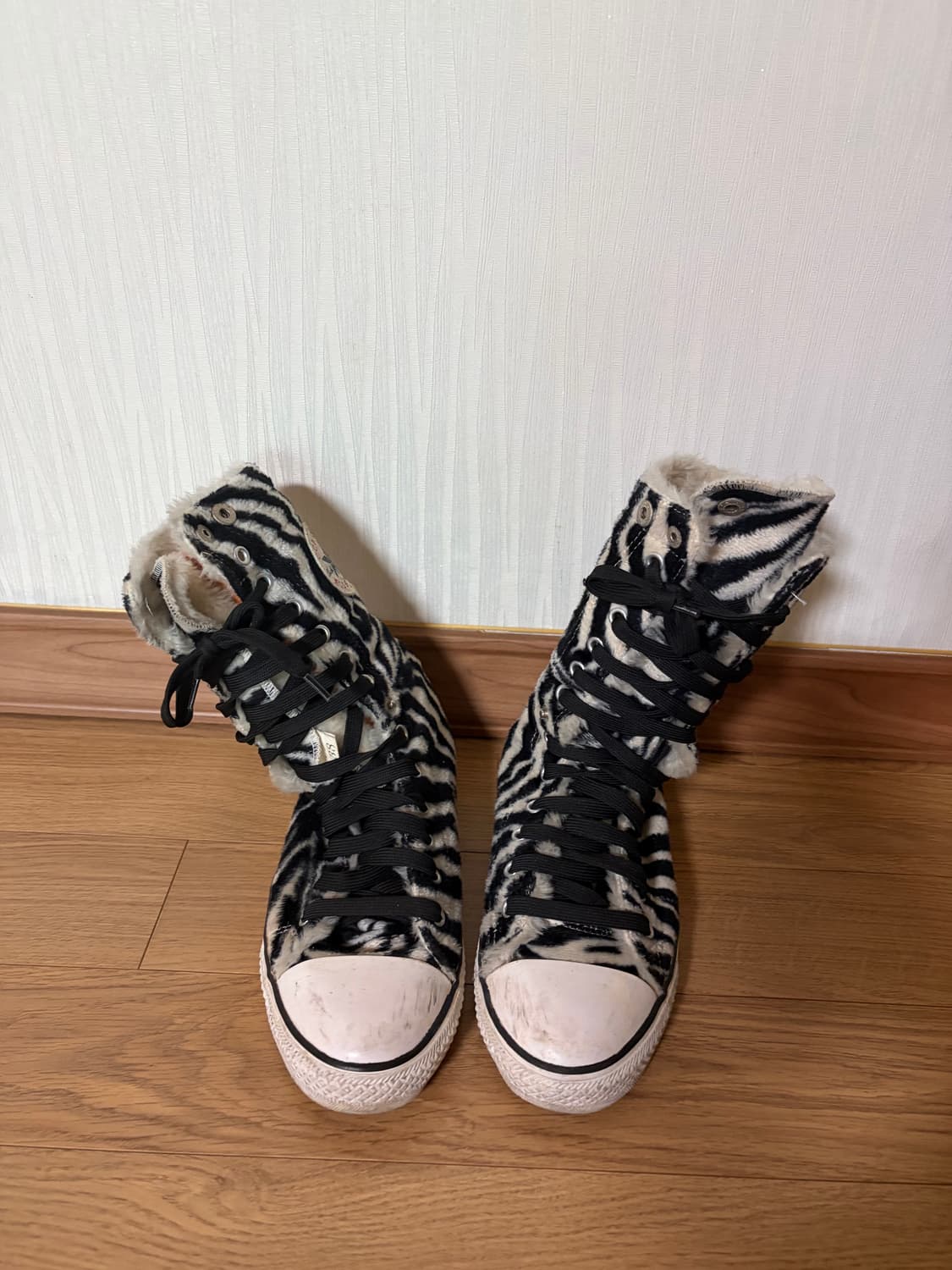 지브라 컨버스 부츠 상품이미지2