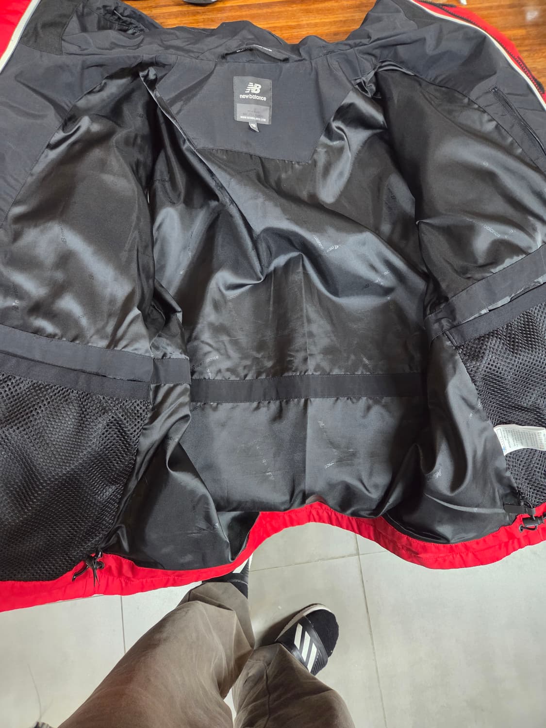뉴발란스 유니클로 안감플리스 조끼 분리형 방수 자켓  L 상품이미지8