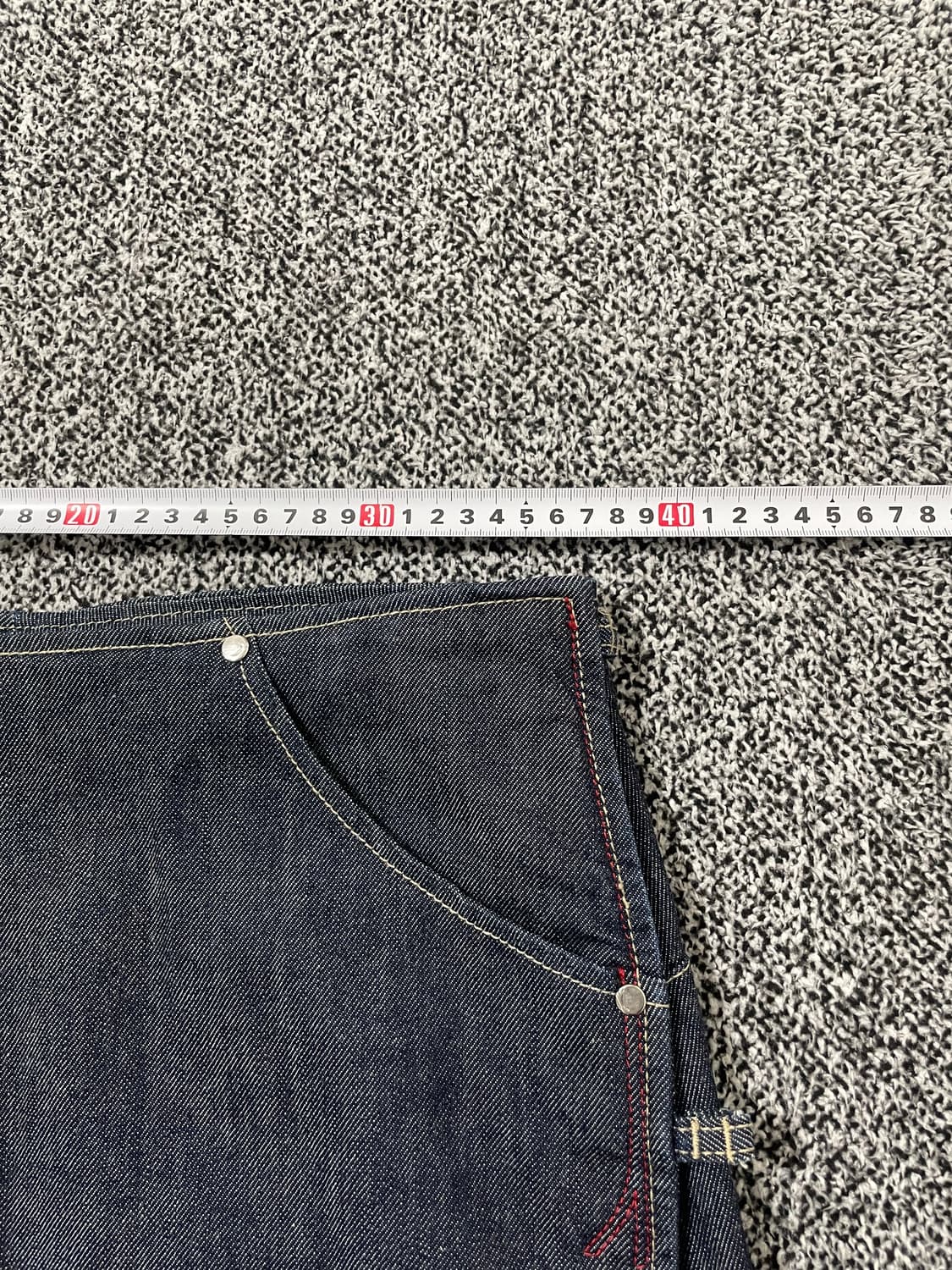 빈티지9. 리바이스 엔지니어드 진 데님 랩 스커트 청치마 미니 스커트 상품이미지6