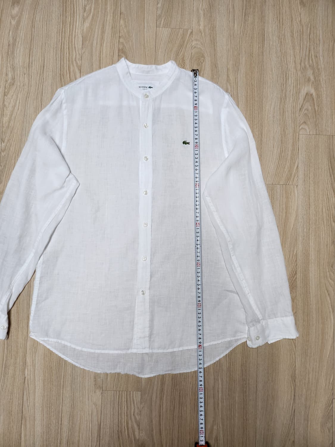 라코스테 헨리넥린넨셔츠 (M 상품이미지5