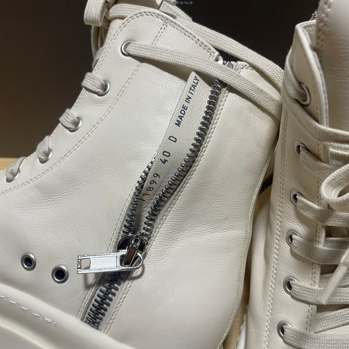 [40] 릭오웬스 라몬즈 메가범퍼 밀크 25FW 상품이미지3