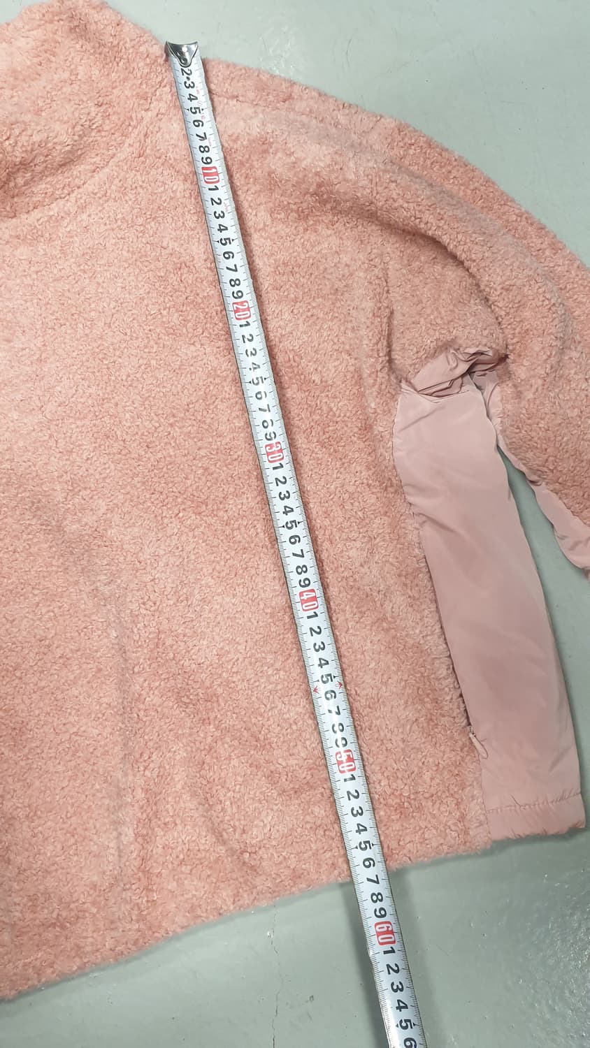 파리게이츠 핑크 플리스 하프넥 풀오버2사이즈 상품이미지3