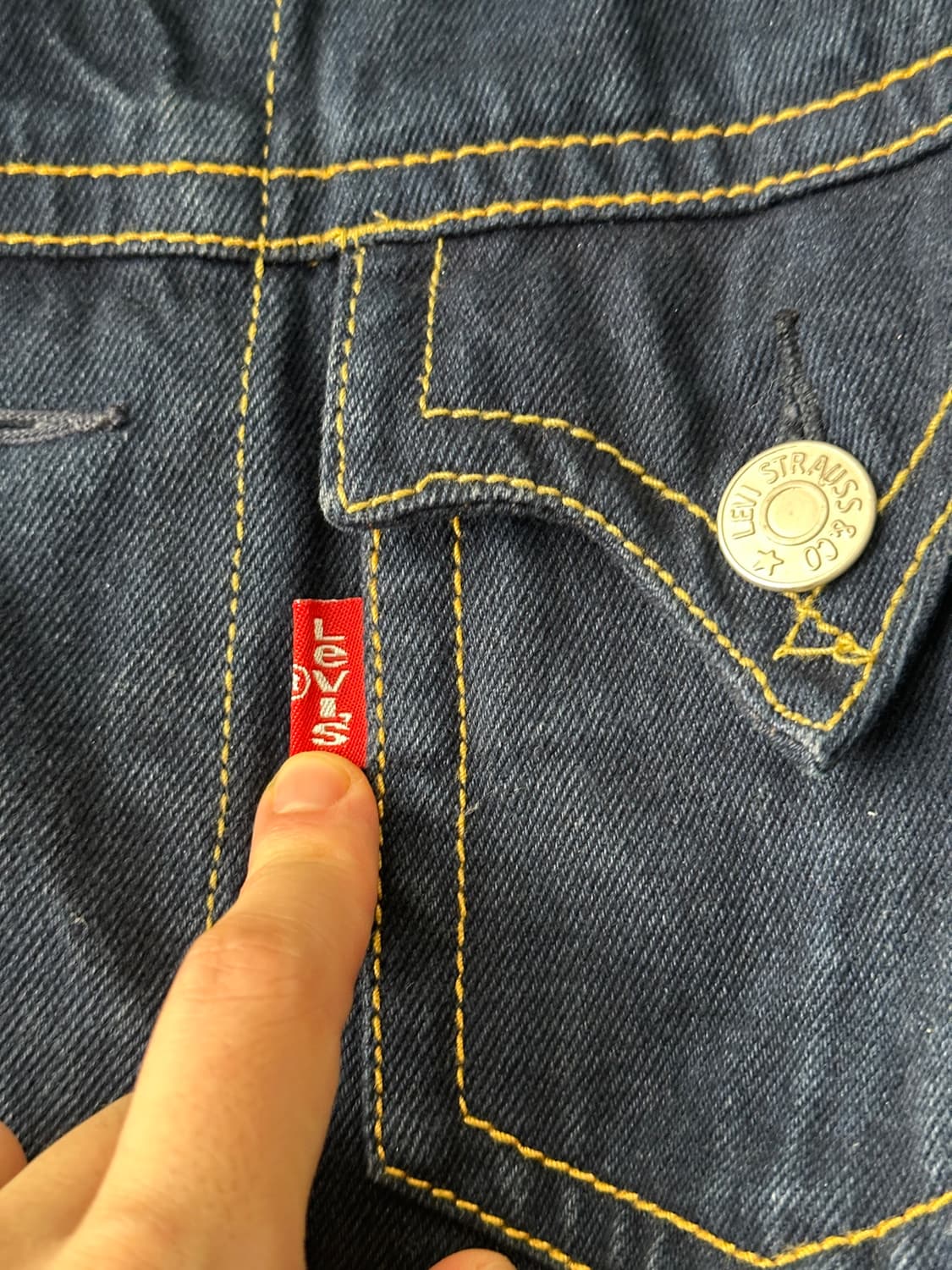 Levis type 1 denim jacket 리바이스 데님 자켓 상품이미지4