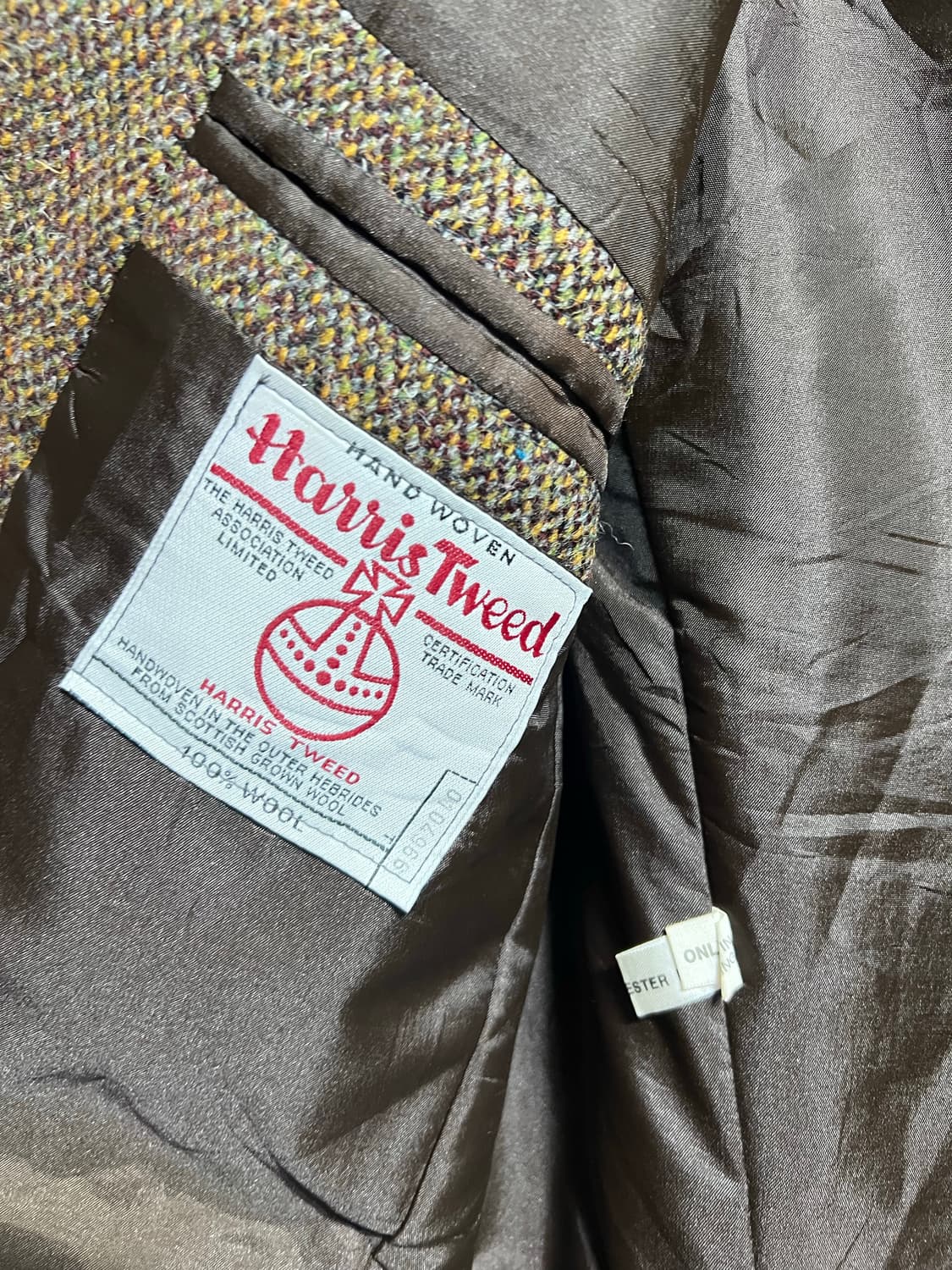 해리스트위드 브라운 블레이저 상품이미지5