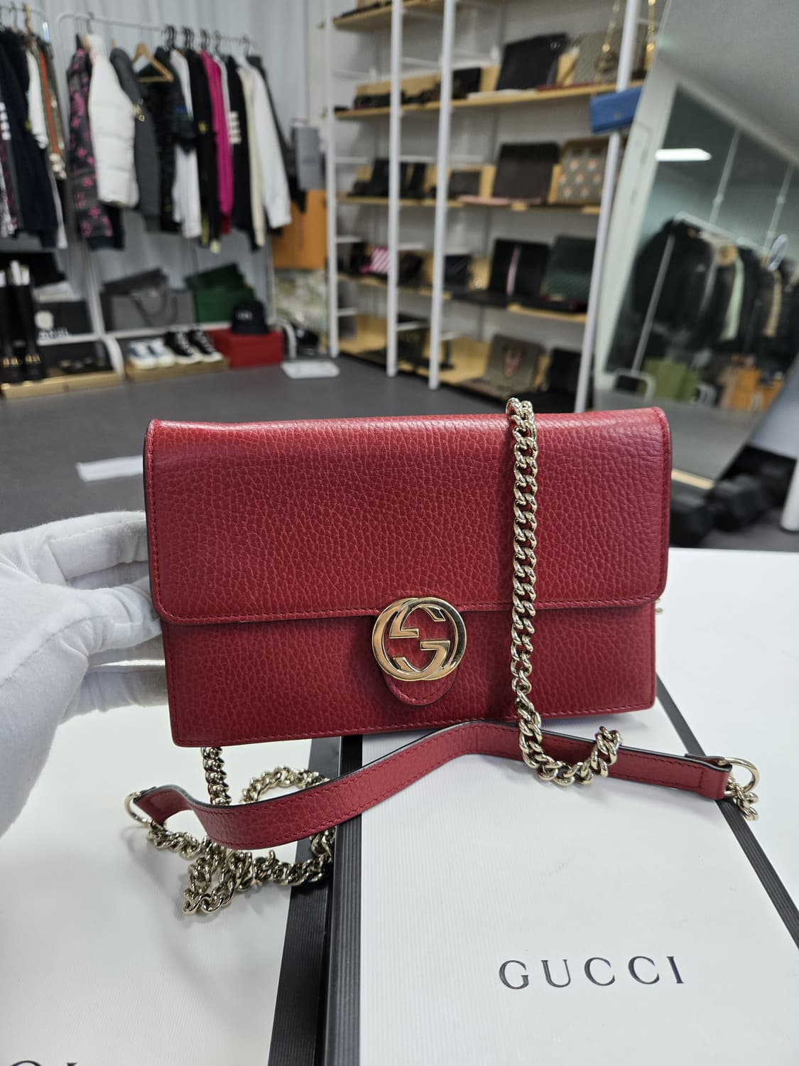 [A급컨디션]구찌 마몬트 숄더백 상품이미지1