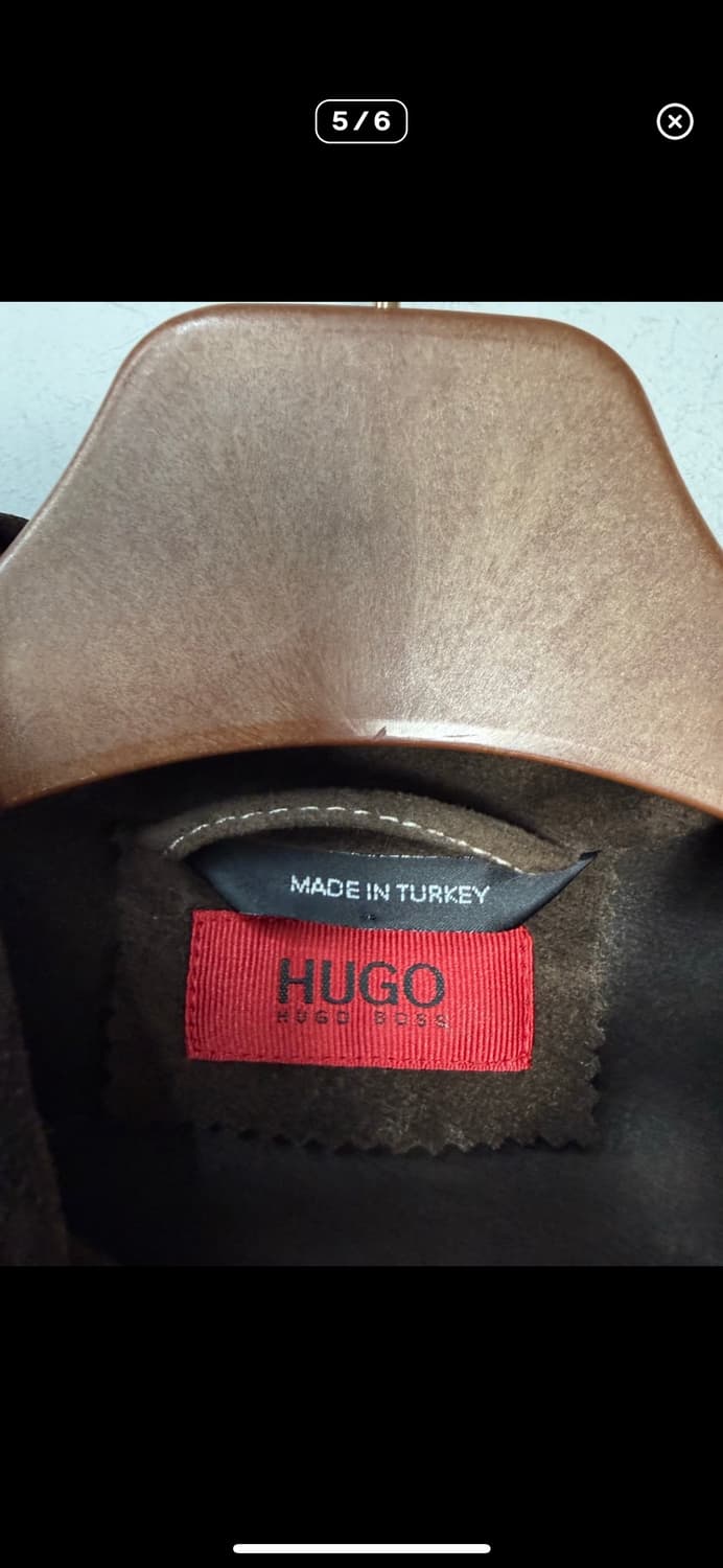 휴고보스 스웨이드 스티치 트러커 자켓 A3550 상품이미지5