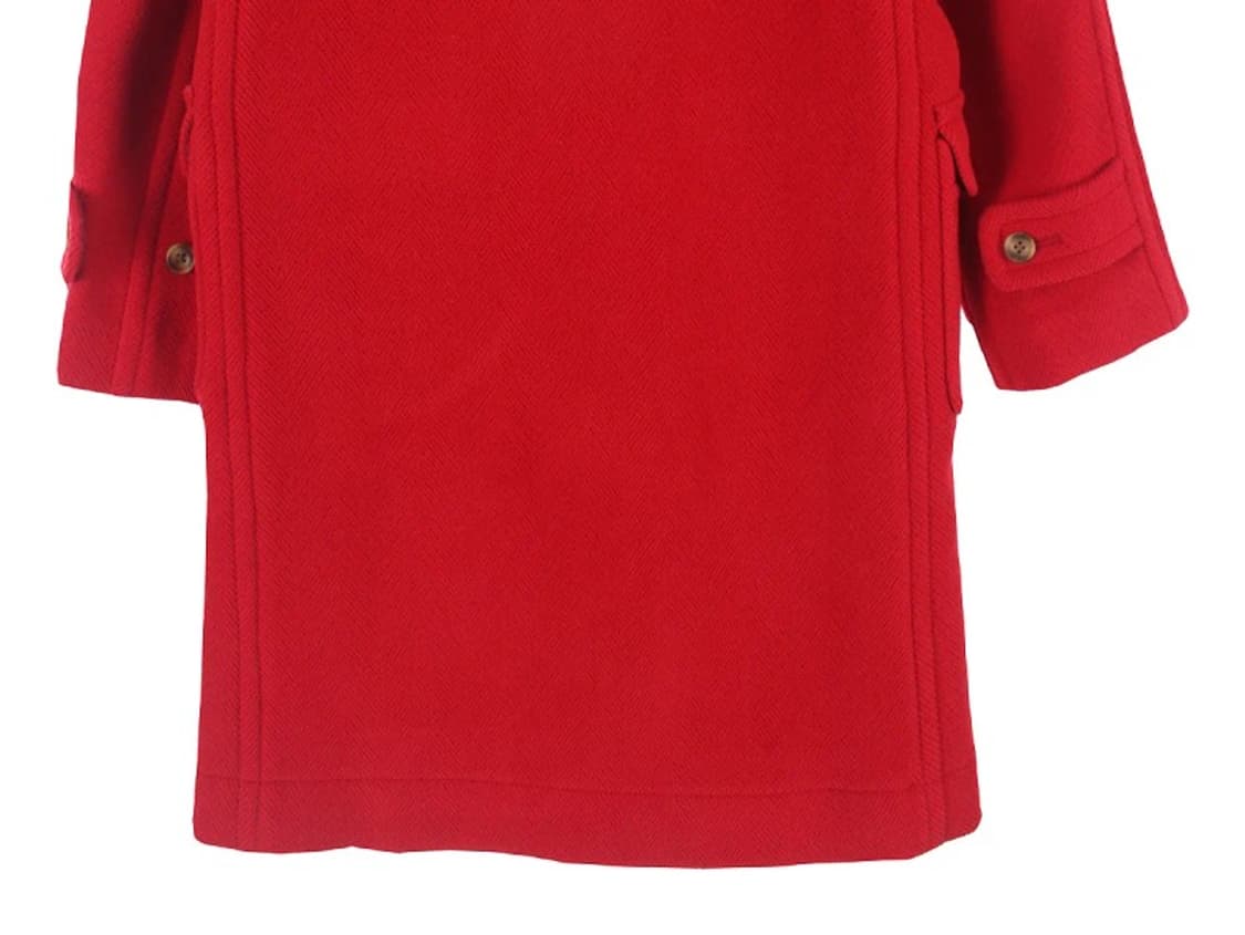 이에나 (인버티어) (WOMEN - M) 울 100% 후드 더플 코트 상품이미지7