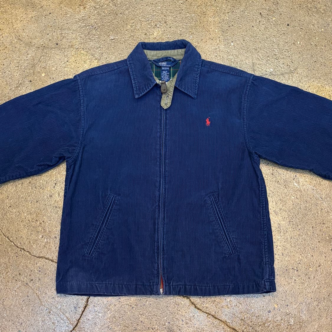 00s 미국빈티지 폴로랄프로렌 코듀로이 헤링본 골덴 스윙자켓 스윙탑 상품이미지2