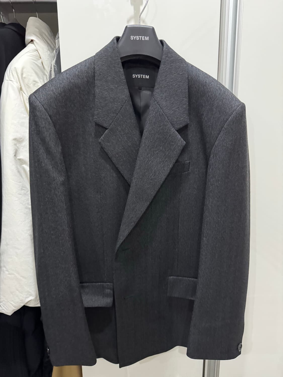 시스템옴므 울 오버사이즈 자켓 95사이즈 상품이미지5