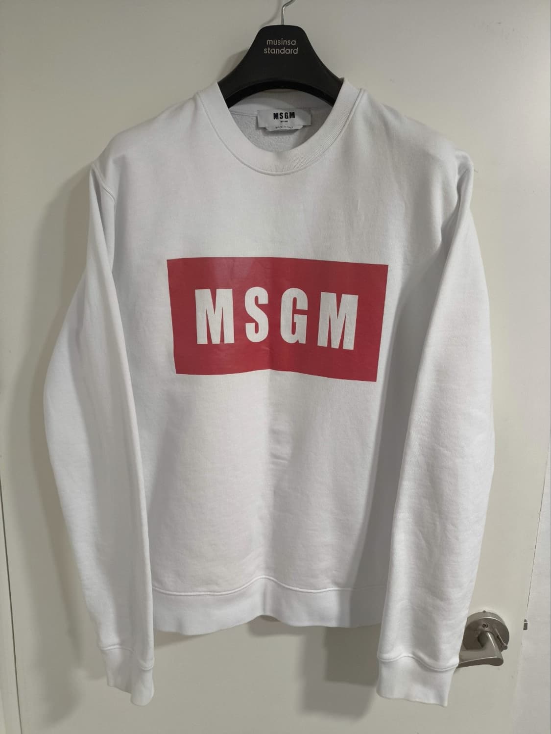 L사이즈 MSGM 맨투맨 티셔츠 상품이미지1