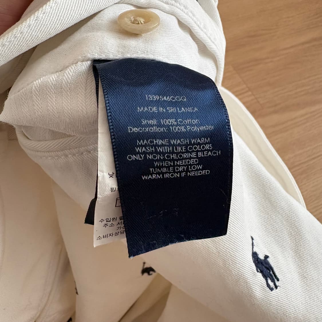폴로 랄프로렌 화이트 포니 반바지 29 상품이미지7