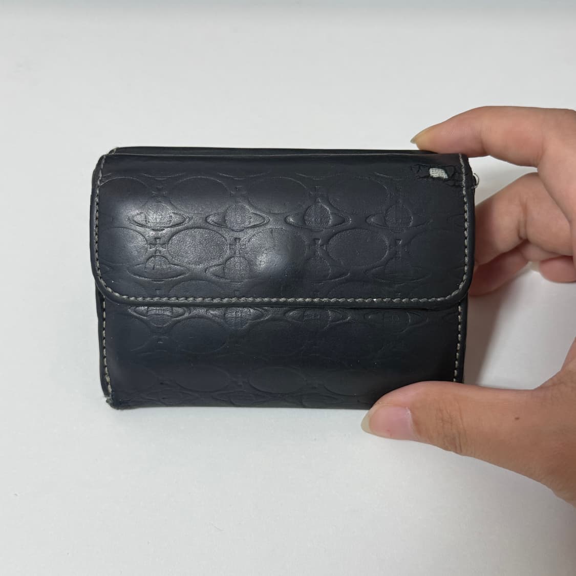 Vivianne Westwood 패턴 반지갑 상품이미지2