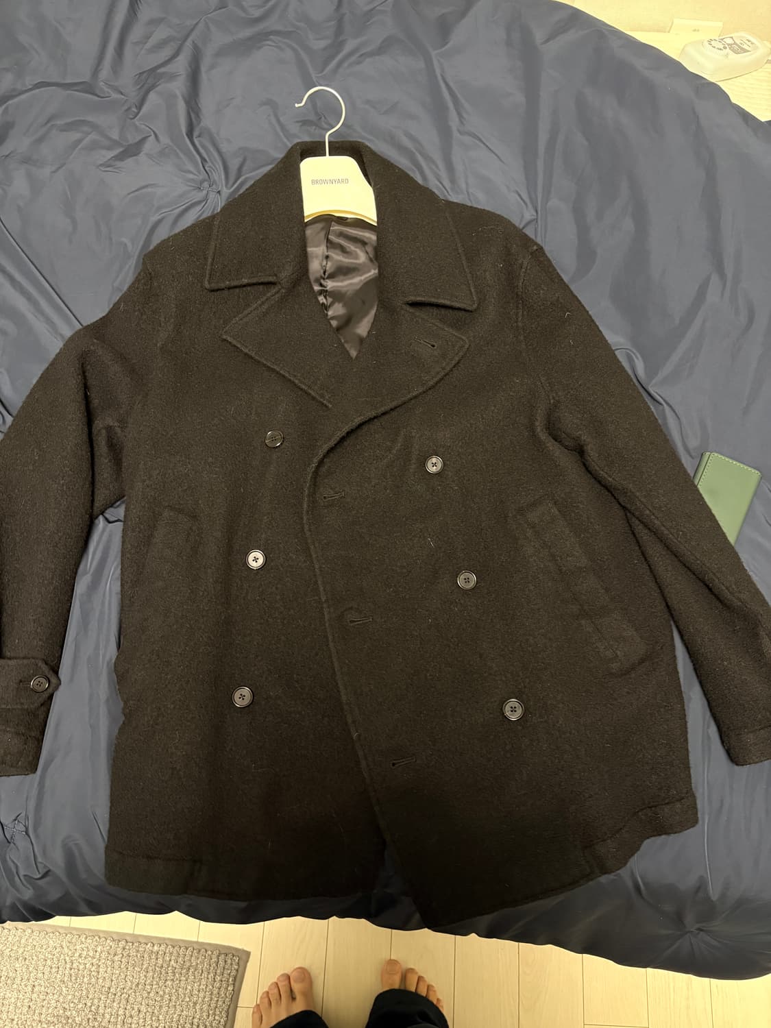 브라운야드 울피코트 블랙 3 상품이미지1