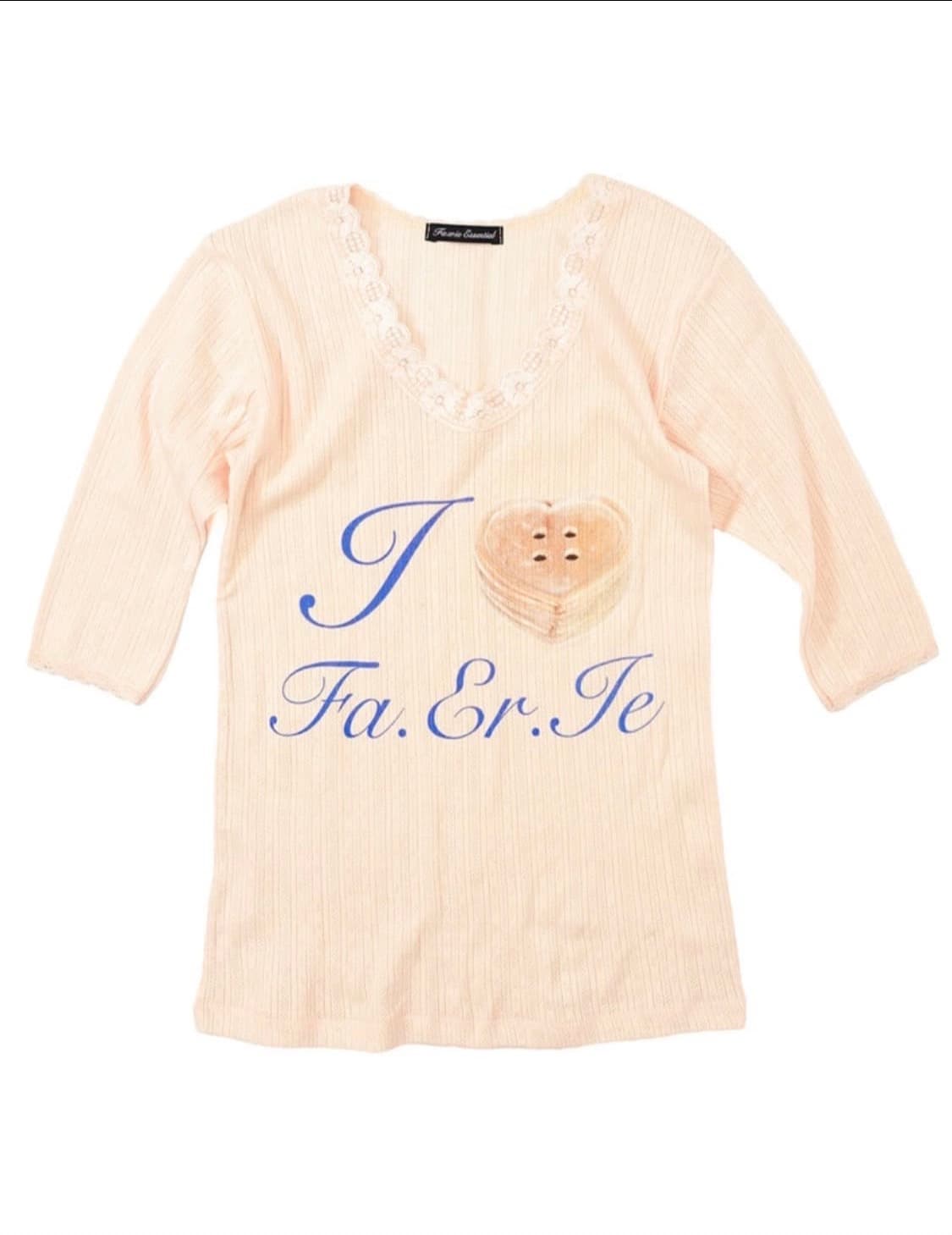 샵페어리 레이스 티셔츠 상품이미지2