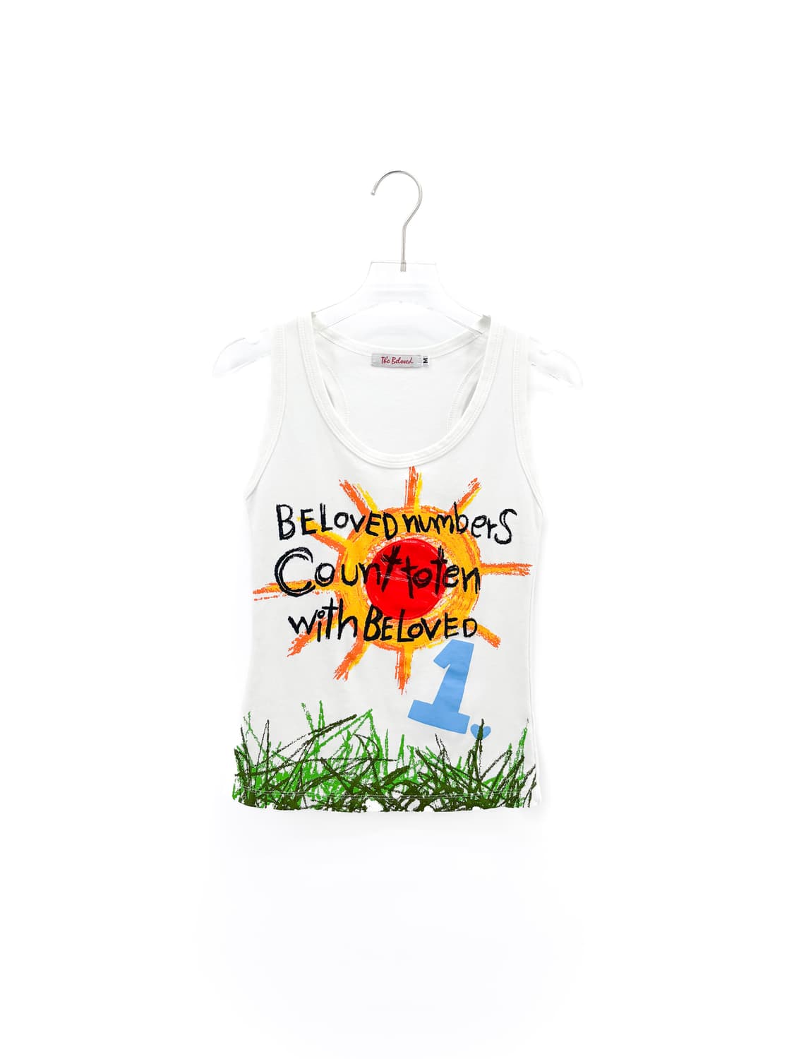 빈티지 그래픽 슬리브리스 상품이미지1