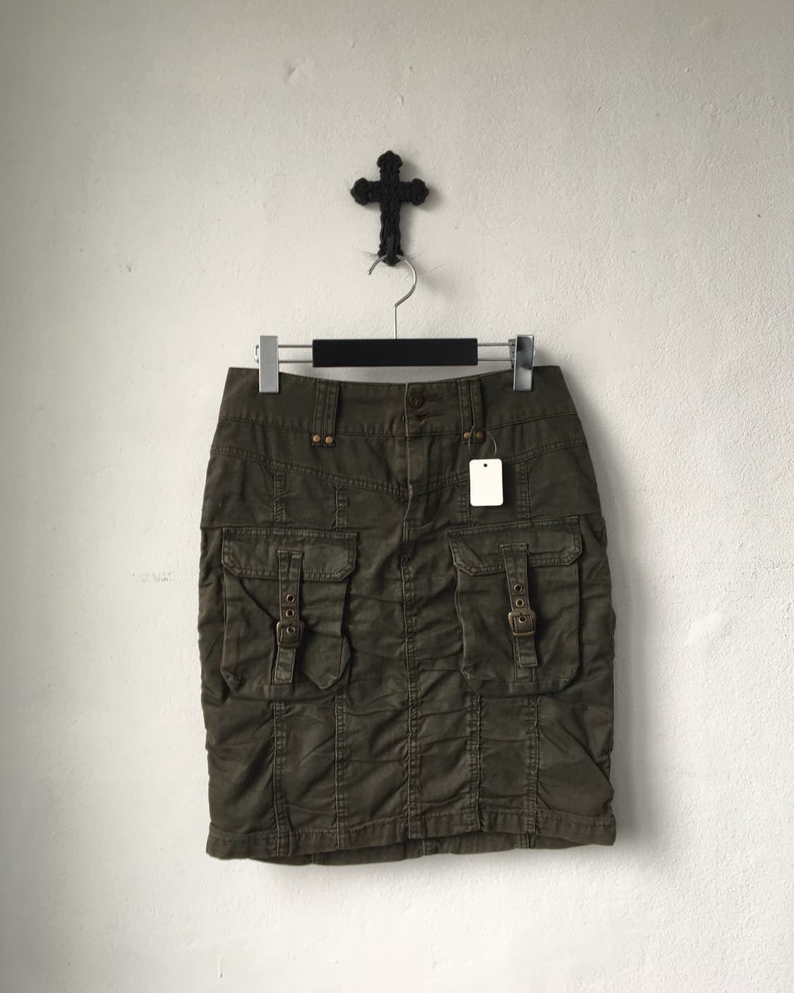 Avirex shirring pocket point skirt 상품이미지1