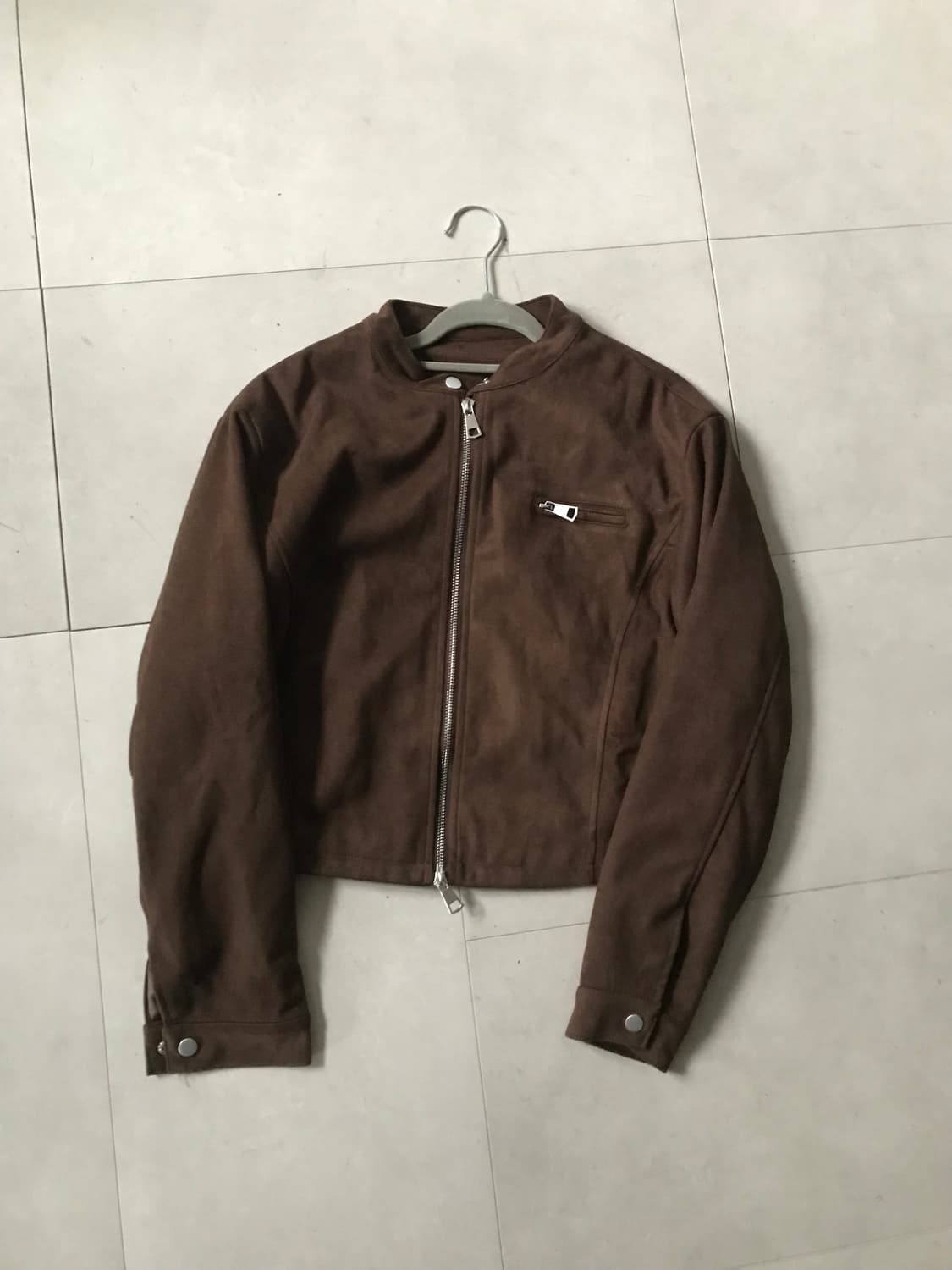 빈티지 브라운 스웨이드 자켓 상품이미지7
