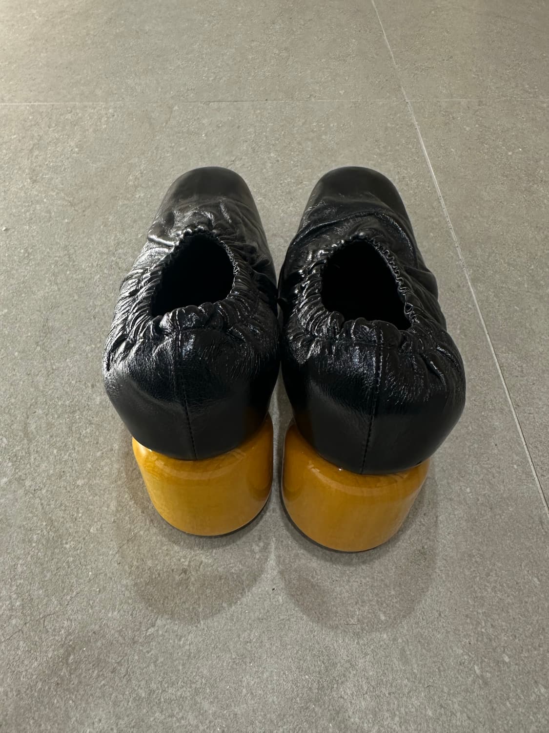 질샌더 블랙 펌프스 EU37.5 KR245 상품이미지5