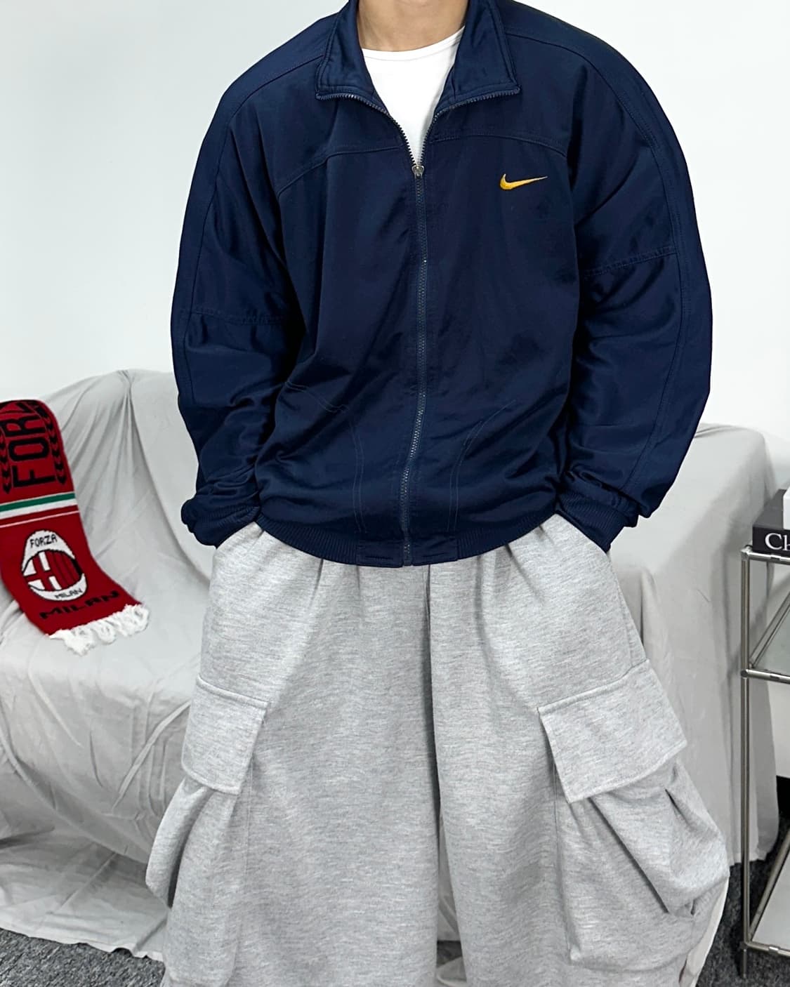 나이키 00s 올드스쿨 빅로고 져지 S 상품이미지2