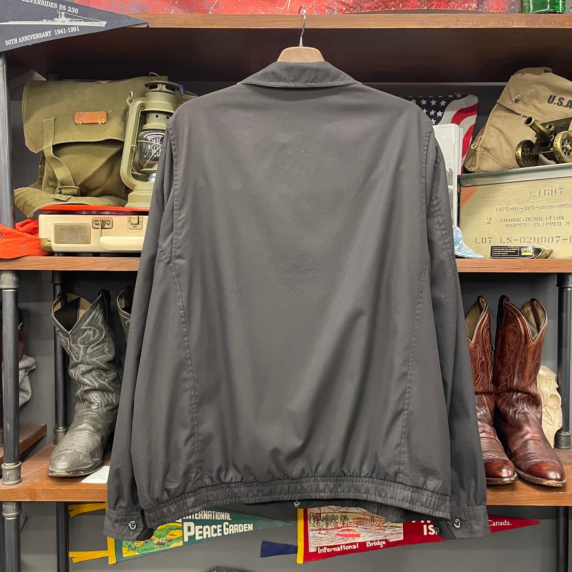 00s 폴로 랄프로렌 체크 라이닝 스윙탑 자켓 컨트리 상품이미지2