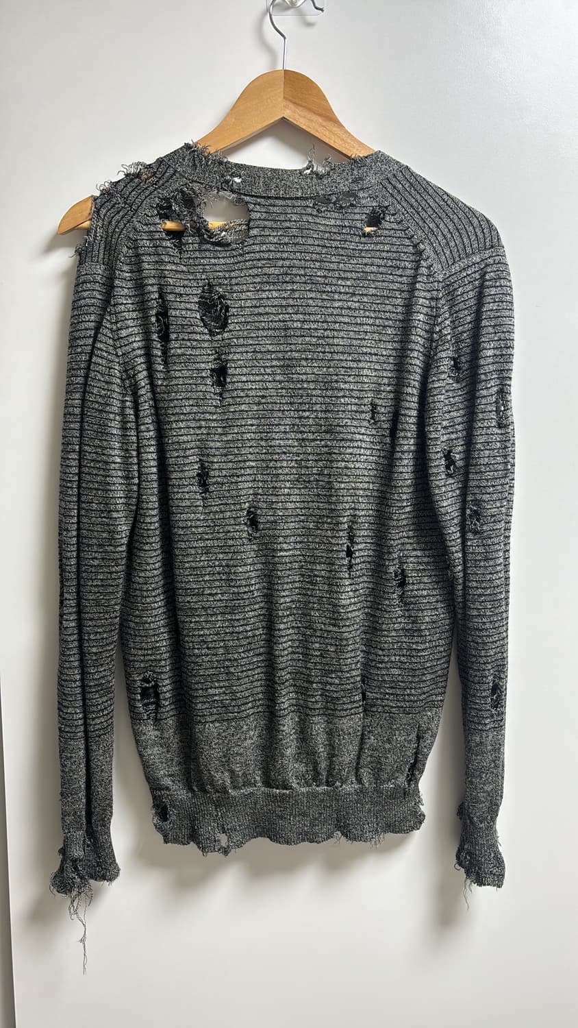 언더커버 스트라이프 디스 가디건 상품이미지2