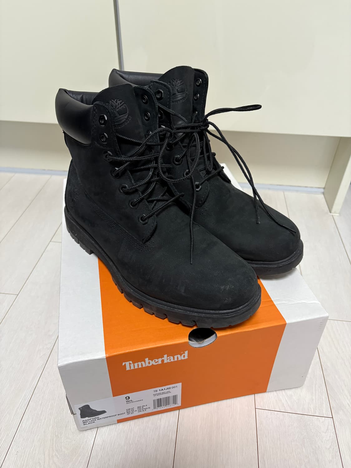 팀버랜드 워터푸르프 6인치 블랙 270 상품이미지1