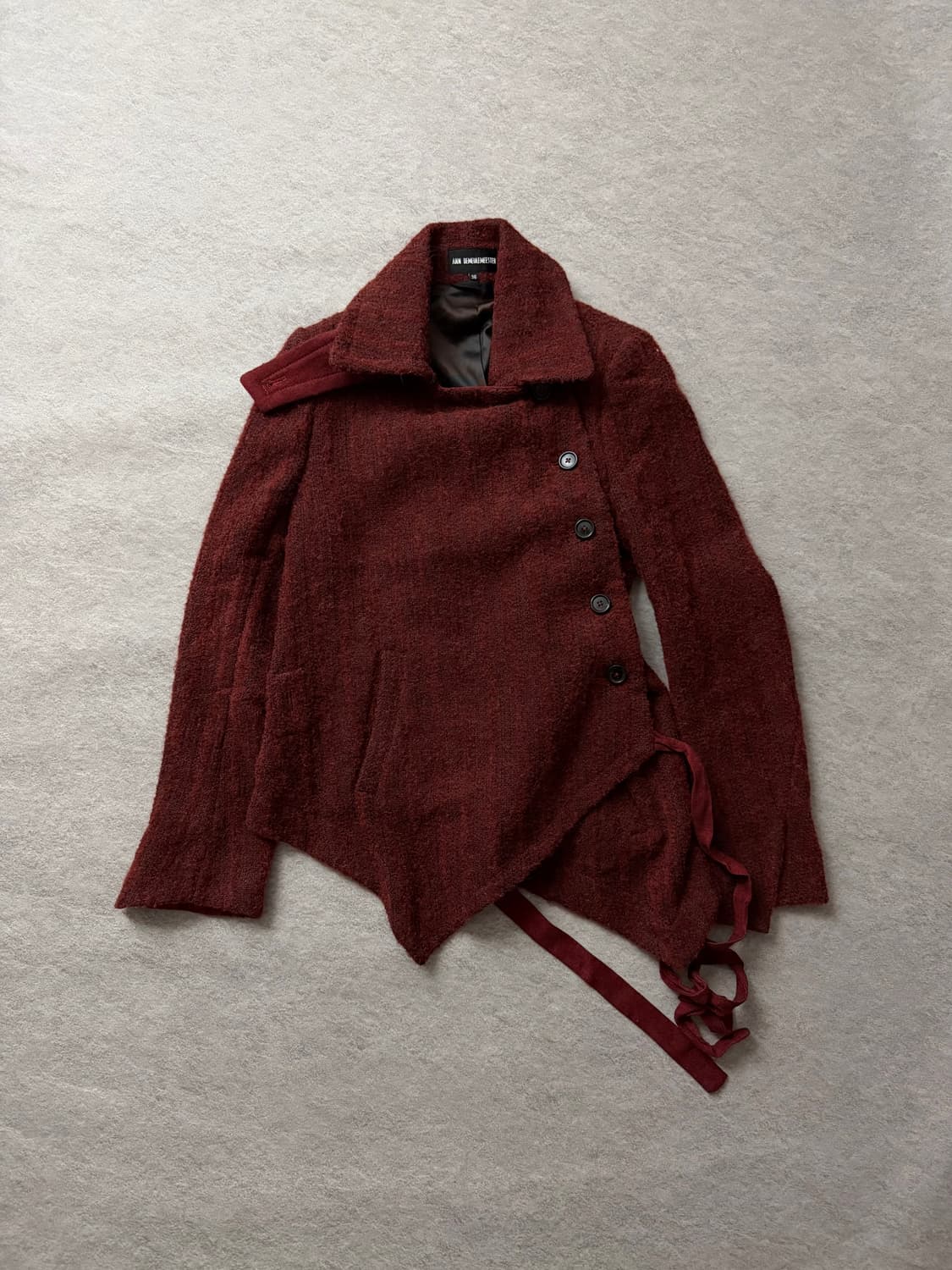 17FW 앤드뮐미스터 비대칭 울 자켓  상품이미지1