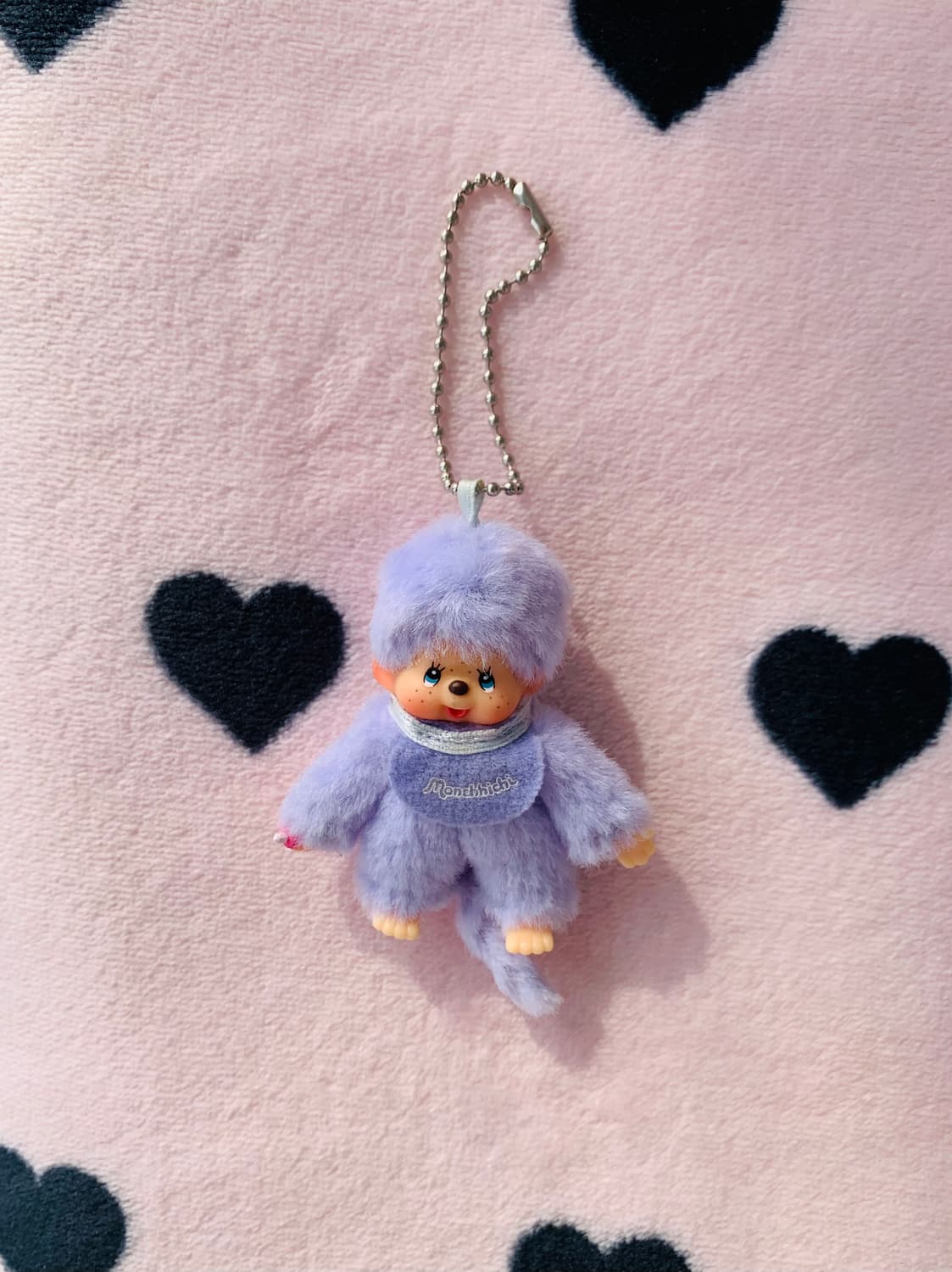 ❌판매완료❌💜고전 초미니 톤 라벤더 몬치치 키체인 상품이미지4
