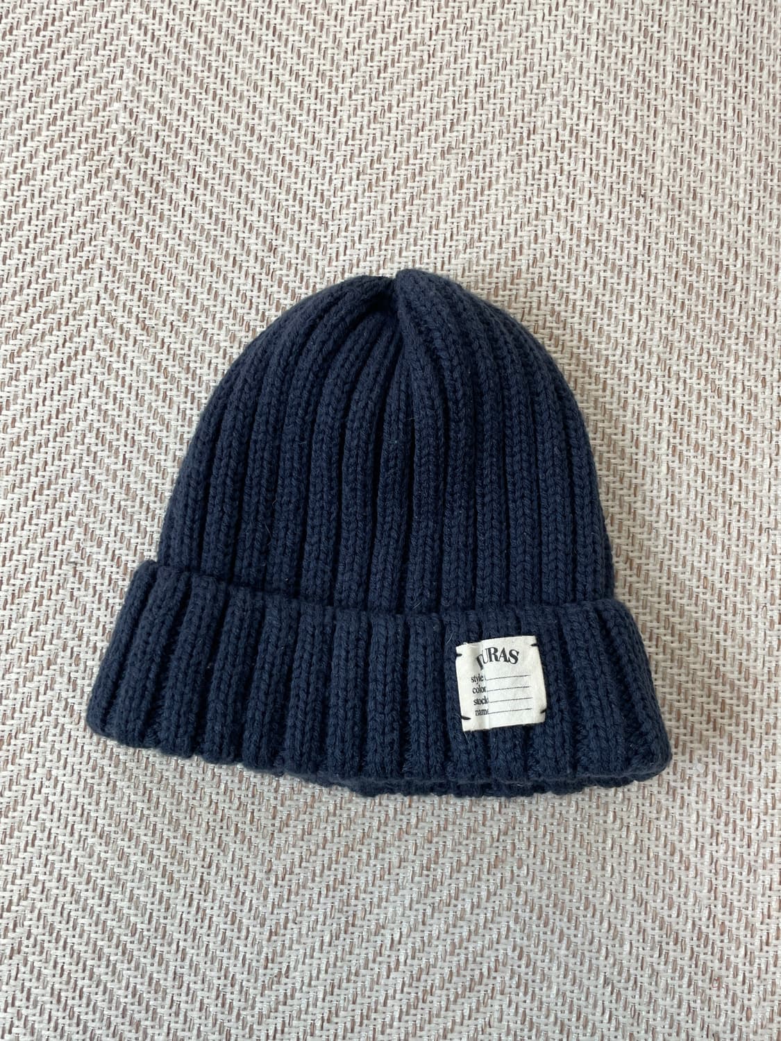 빈티지 네이비 비니  J03826 상품이미지1