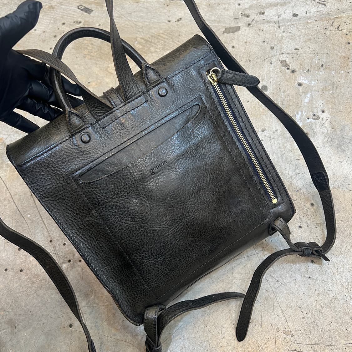 GENTEN 레더 미니 백팩 상품이미지6